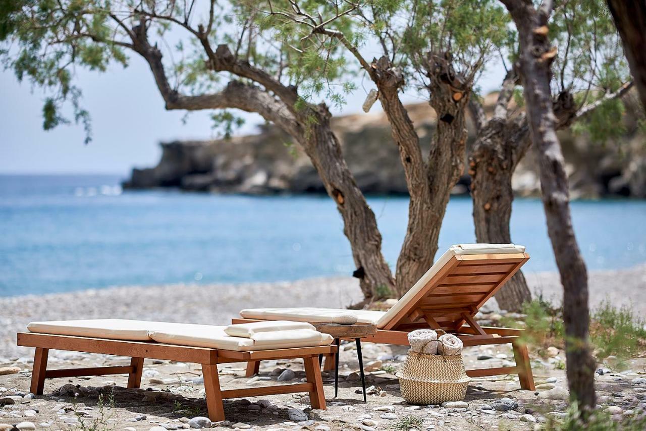 Beachfront Villa On Crete - Kirvas, Member Of Pelagaios Villas كوتْسوناري المظهر الخارجي الصورة